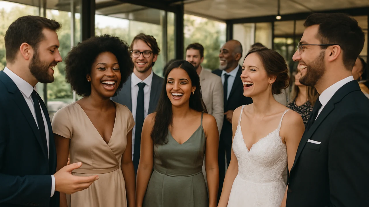 Različiti stilovi odijevanja gostiju na modernom vjenčanju pokazuju promjene u pravilima dress codea