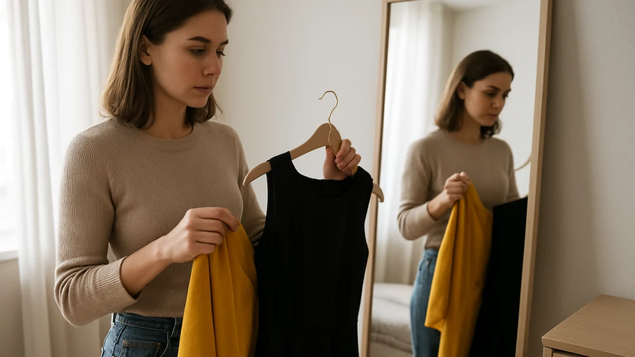 Priprema outfita za večernji izlazak i osobni stil