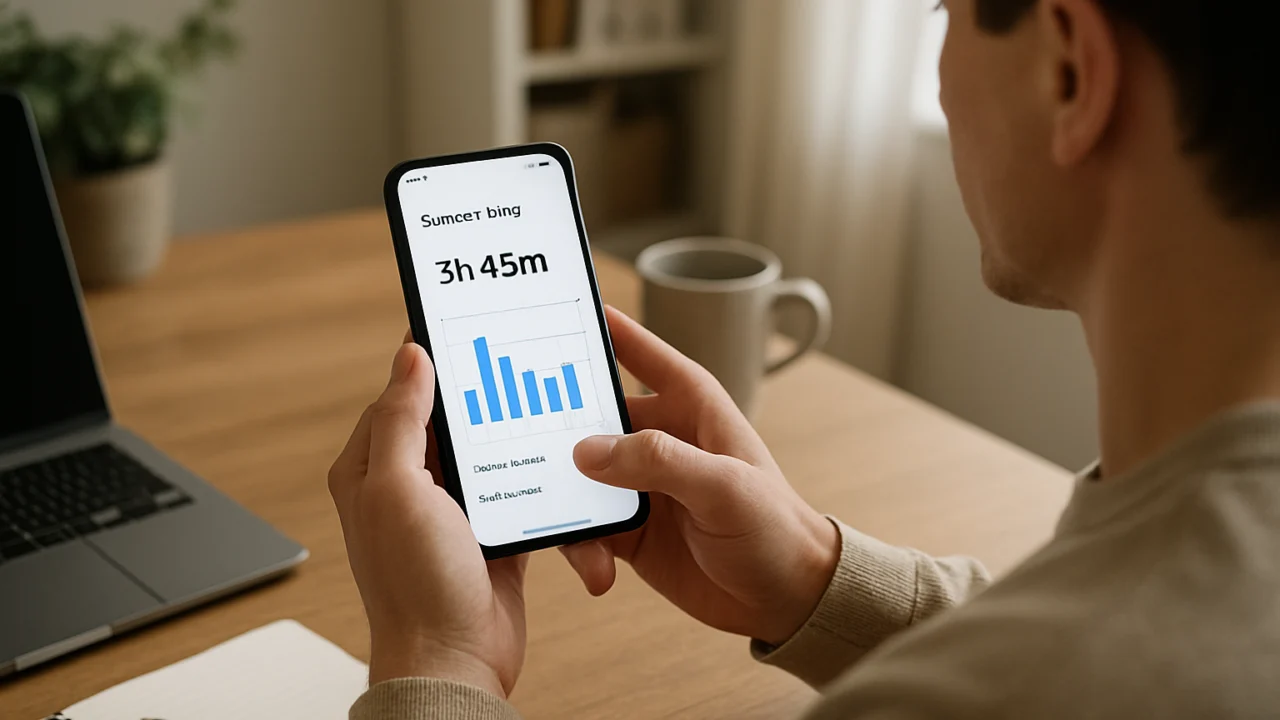 Praćenje vremena provedenog pred ekranom kao prvi korak smanjenja digitalnog umora