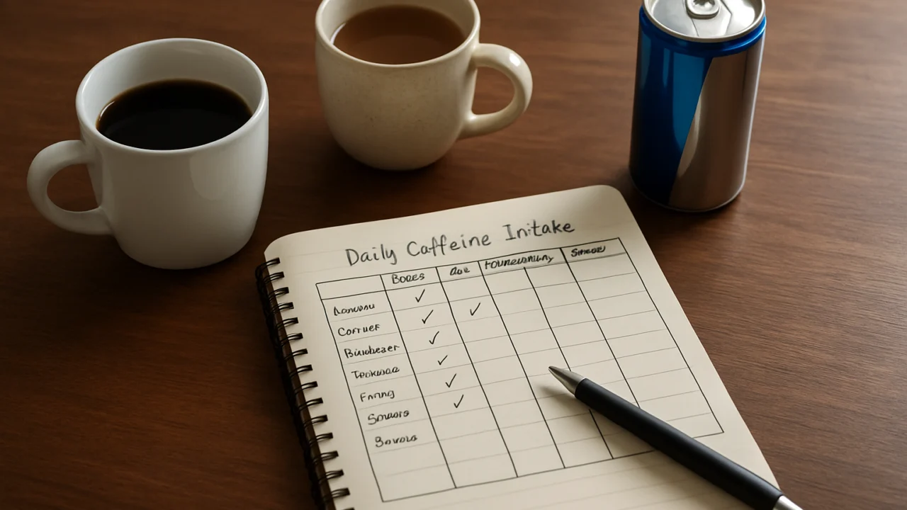 Praćenje dnevnog unosa kofeina uz kavu, čaj i energetsko piće