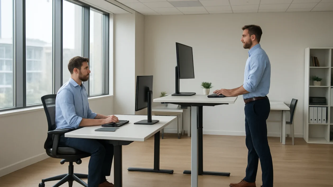 Smanjenje sjedenja tijekom radnog dana u modernom uredu