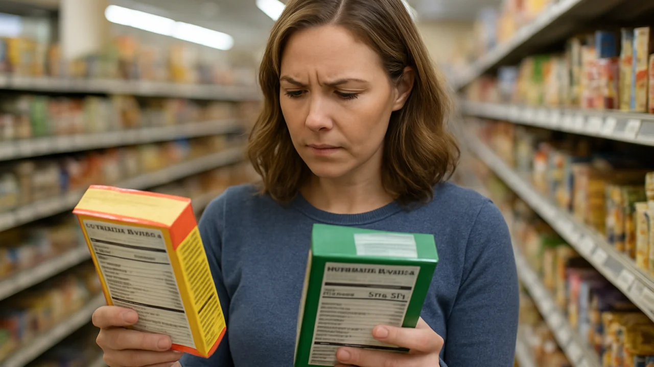 Čitanje deklaracija i usporedba natrija u prehrambenim proizvodima