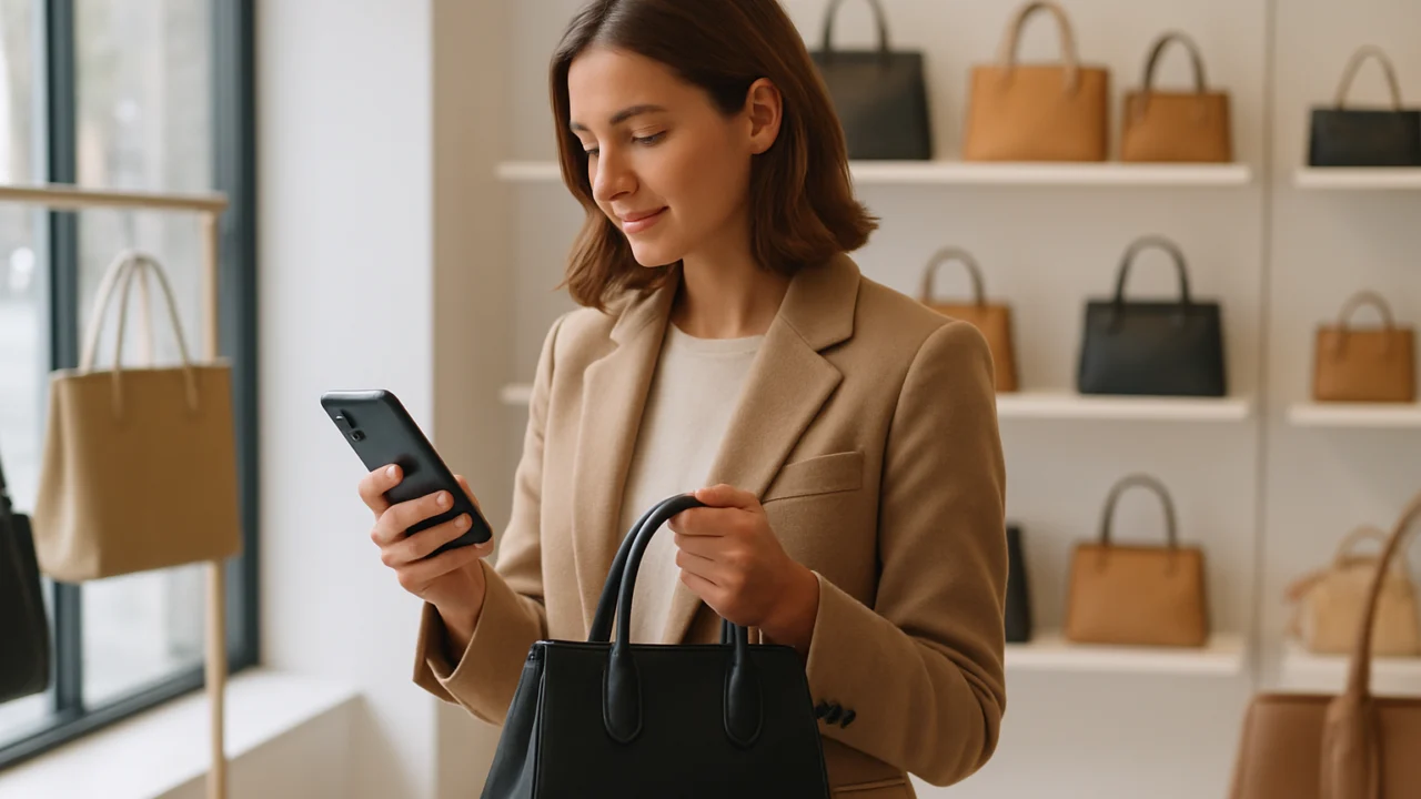 Korištenje tehnologije pri odabiru torbe i usklađivanju s outfitom