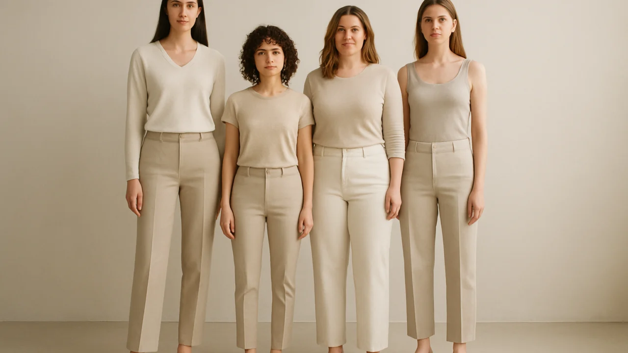 Usporedba tjelesnih proporcija i duljine nogu kod žena različite visine