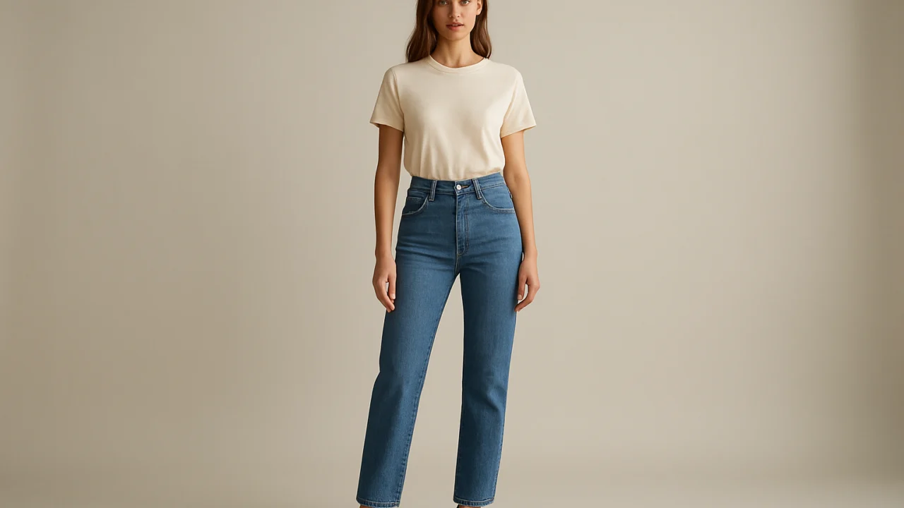 Traperice visokog struka kao modni trend za vizualno dulje noge