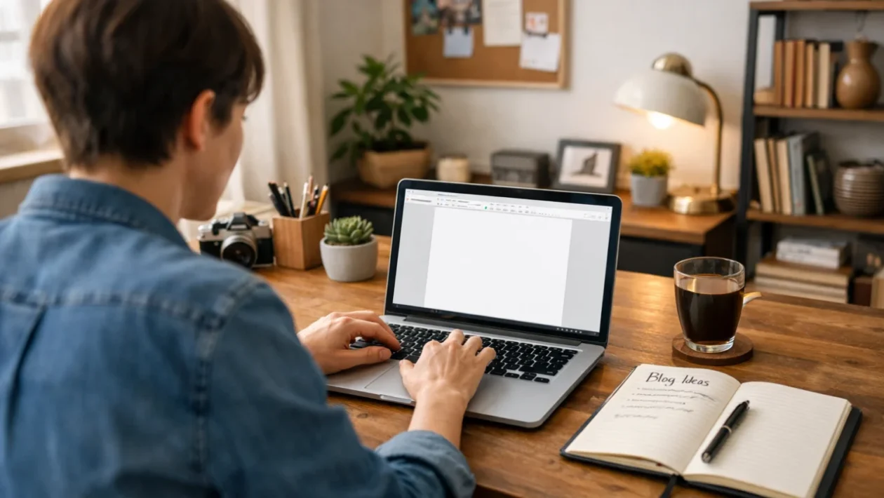 Pokretanje bloga i pronalazak teme pisanja u kućnom radnom prostoru