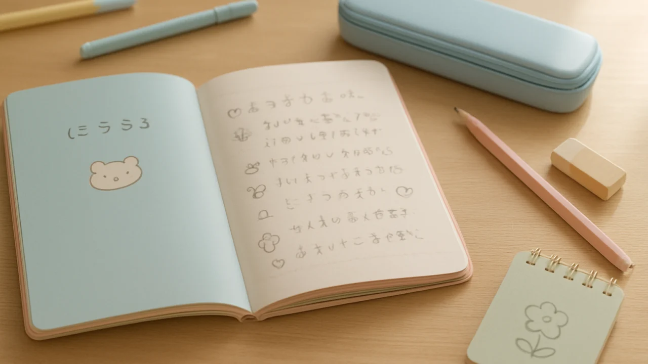 Počeci kawaii subkulture u Japanu kroz školske bilježnice i pastelni stil