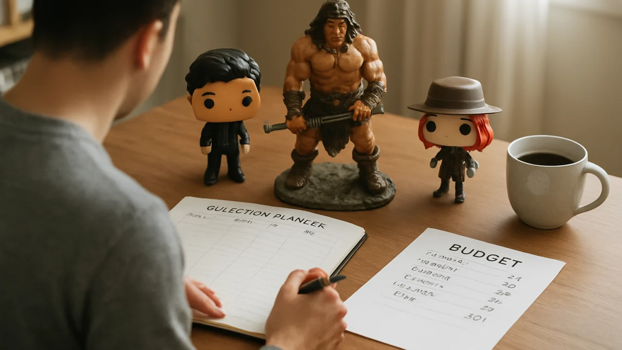 Planiranje kolekcionarstva figurica uz definirani budžet i temu