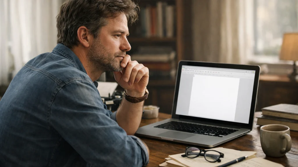 Strah od prazne stranice u procesu kreativnog pisanja