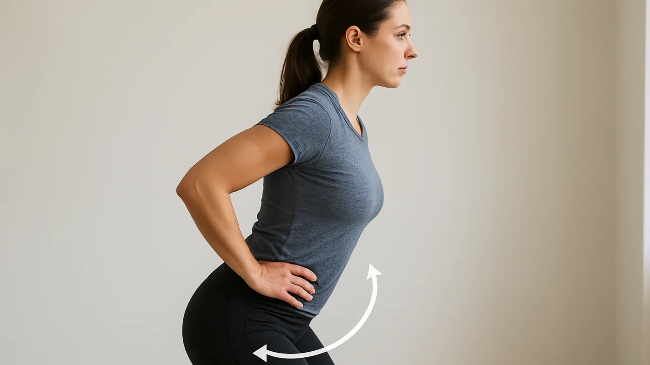 Kontrolirani kružni pokreti zdjelice i aktivacija kukova