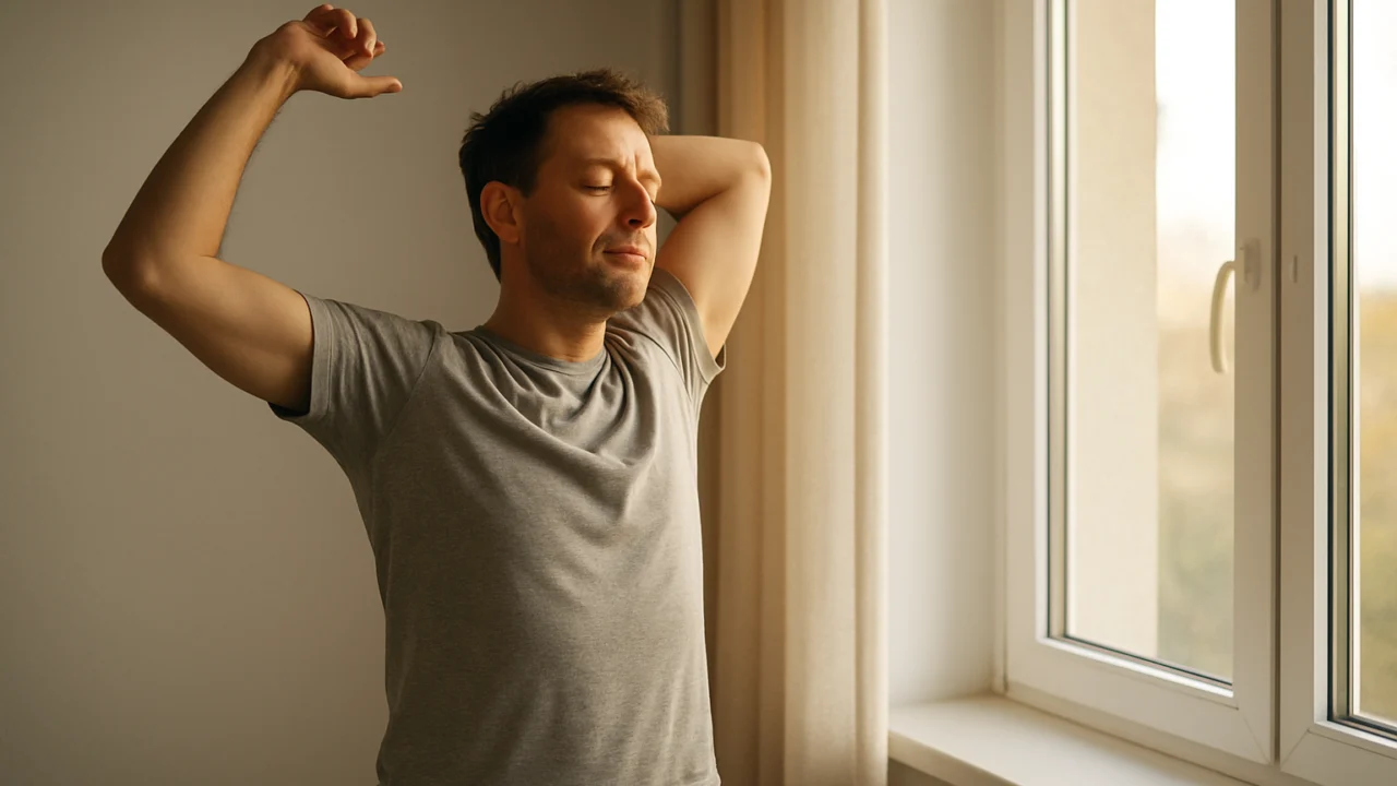 Jutarnje istezanje koje potiče buđenje tijela i živčanog sustava