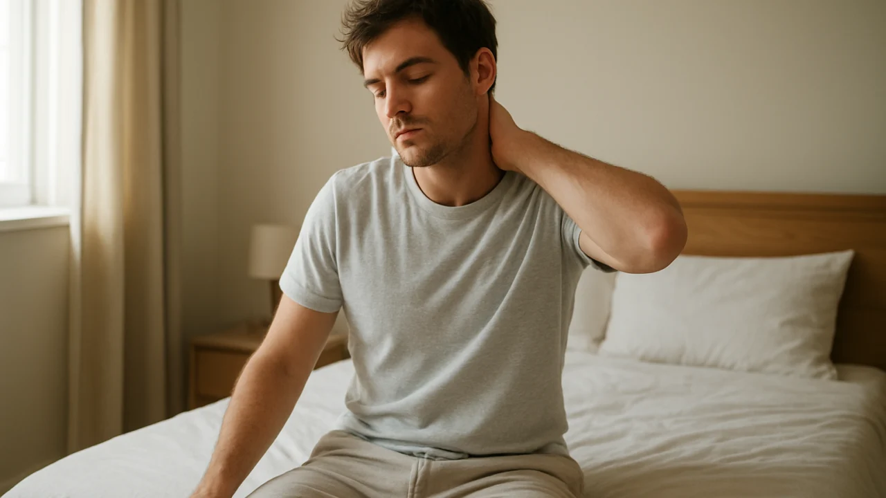 Buđenje i nježno istezanje kralježnice nakon spavanja