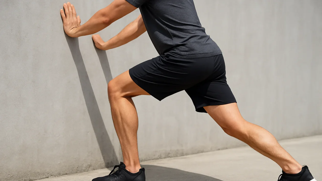 Lagano istezanje listova nogu kao svakodnevna vježba za zdravlje i pokretljivost