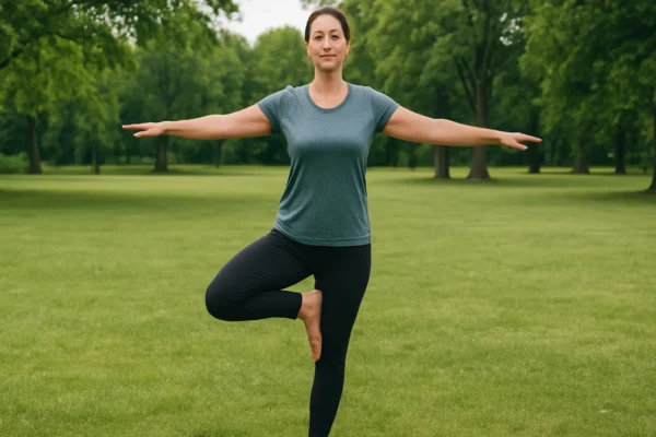 Lagane vježbe ravnoteže na otvorenom za svakodnevnu stabilnost tijela