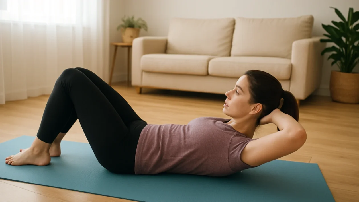 Lagane vježbe za core za početnike u kućnom okruženju