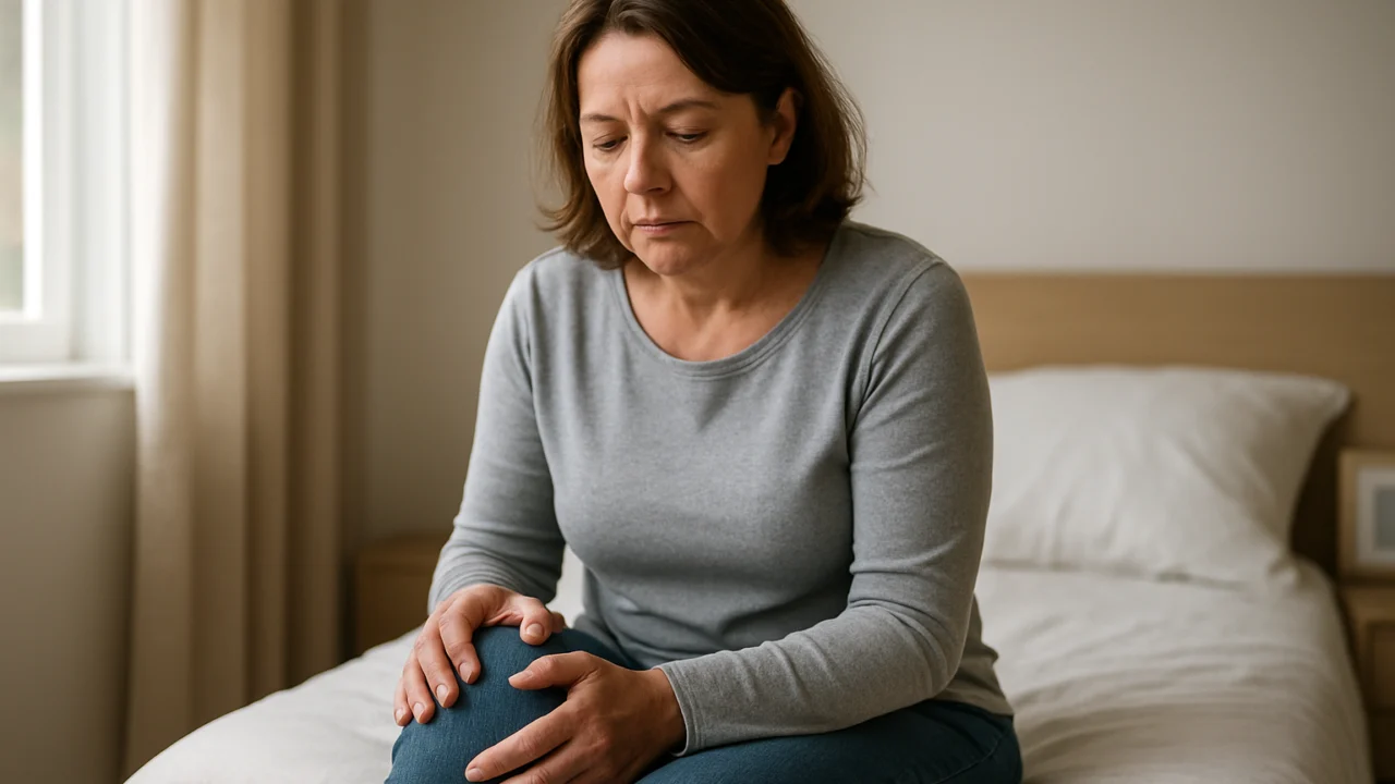 Bol u koljenu kod odrasle osobe u kućnom okruženju