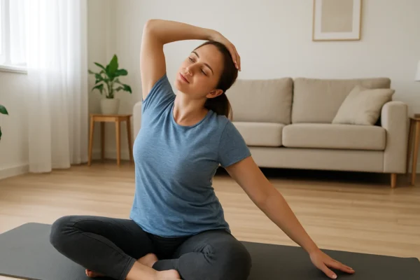 Lagane vježbe za leđa kod kuće u dnevnom boravku