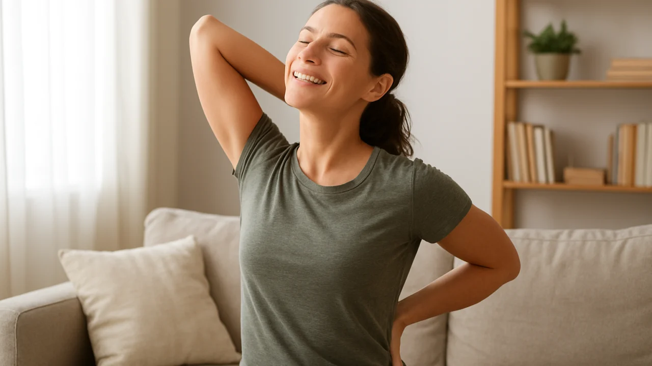 Opuštanje i smanjenje napetosti nakon vježbi za leđa
