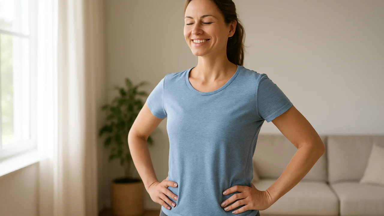 Osjećaj rasterećenja i manja ukočenost leđa nakon istezanja