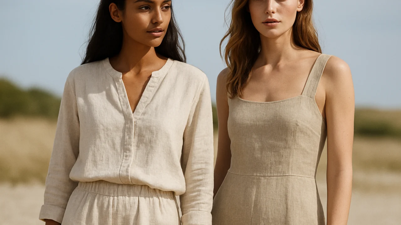 Ljetni modni trendovi 2024 s naglaskom na lan, pamuk i prirodne materijale