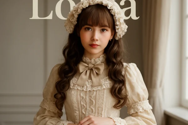 Ilustracija teme: lolita moda: priča o identitetu i slobodi