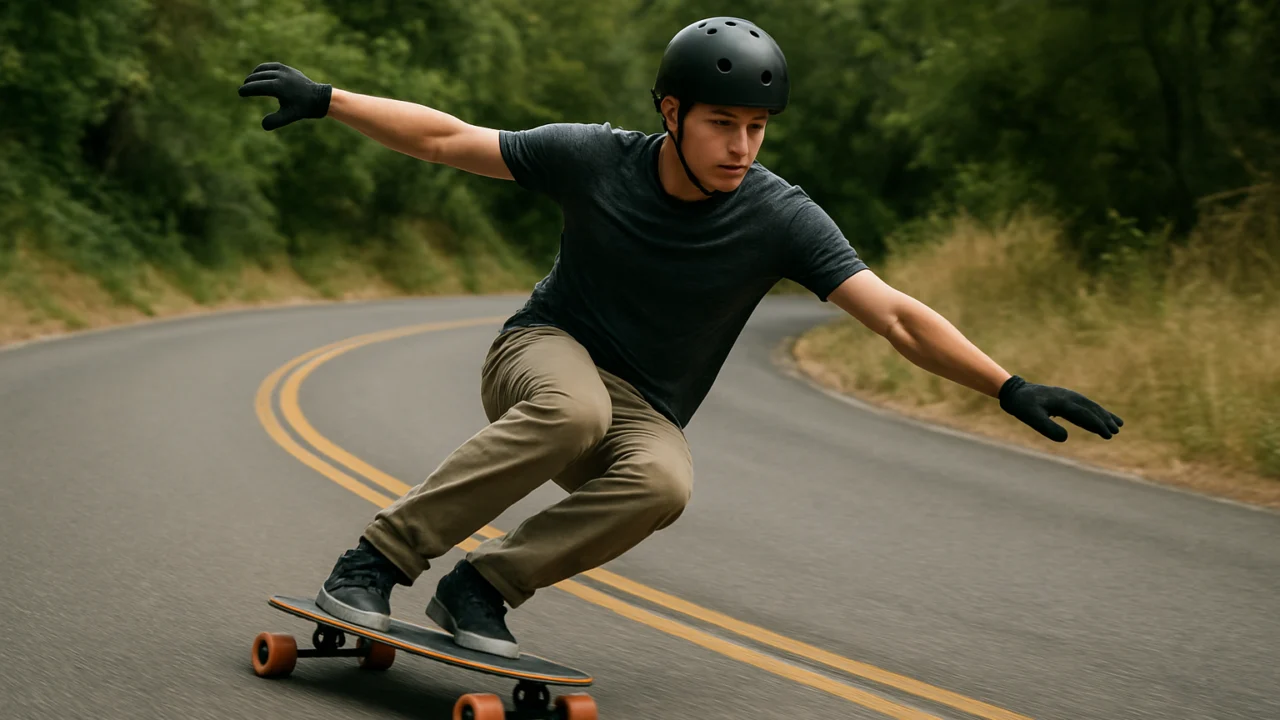 Fluidna vožnja longboarda naglašava slobodu i kontinuitet kretanja