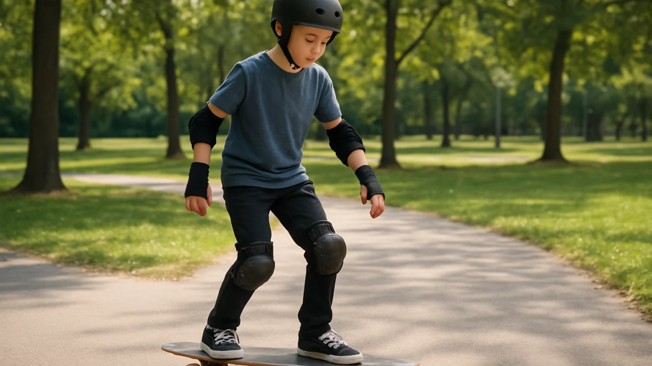 Početnici uče osnove longboard vožnje uz stabilnu opremu