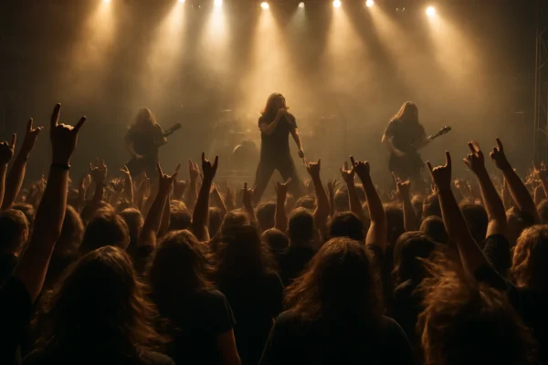 Metal subkultura i zajedništvo publike na koncertu uživo
