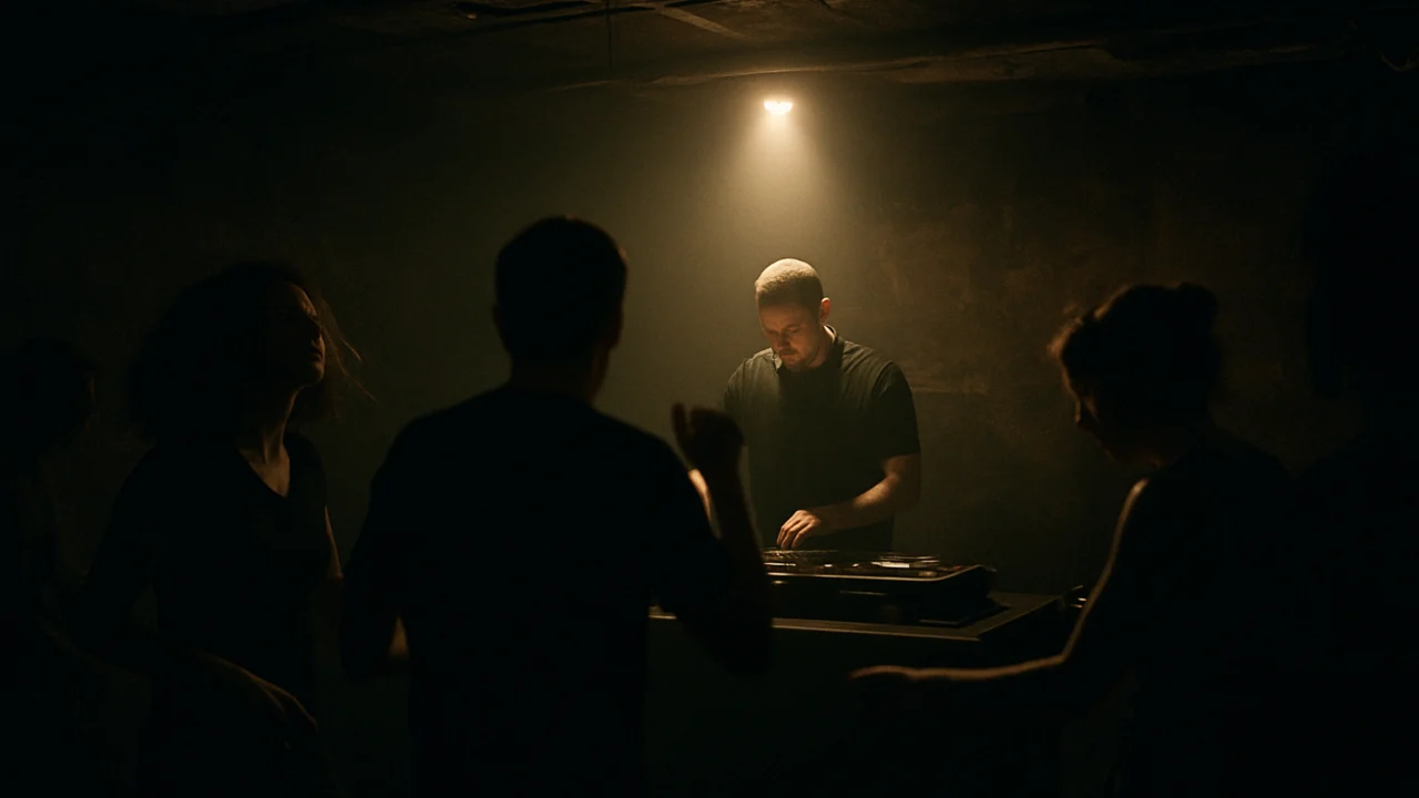 Intimni minimal techno događaj izvan komercijalnih okvira i masovne publike