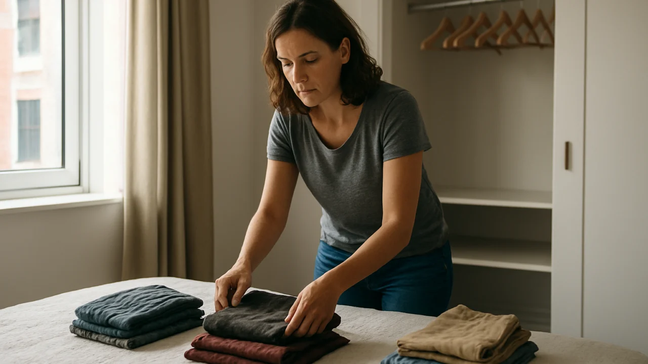 Arhitektica iz Zagreba sortira odjeću kao prvi korak prema minimalizmu