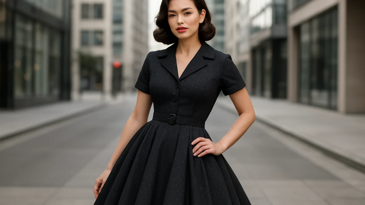 Suvremeni povratak rockabilly mode i silueta pedesetih godina