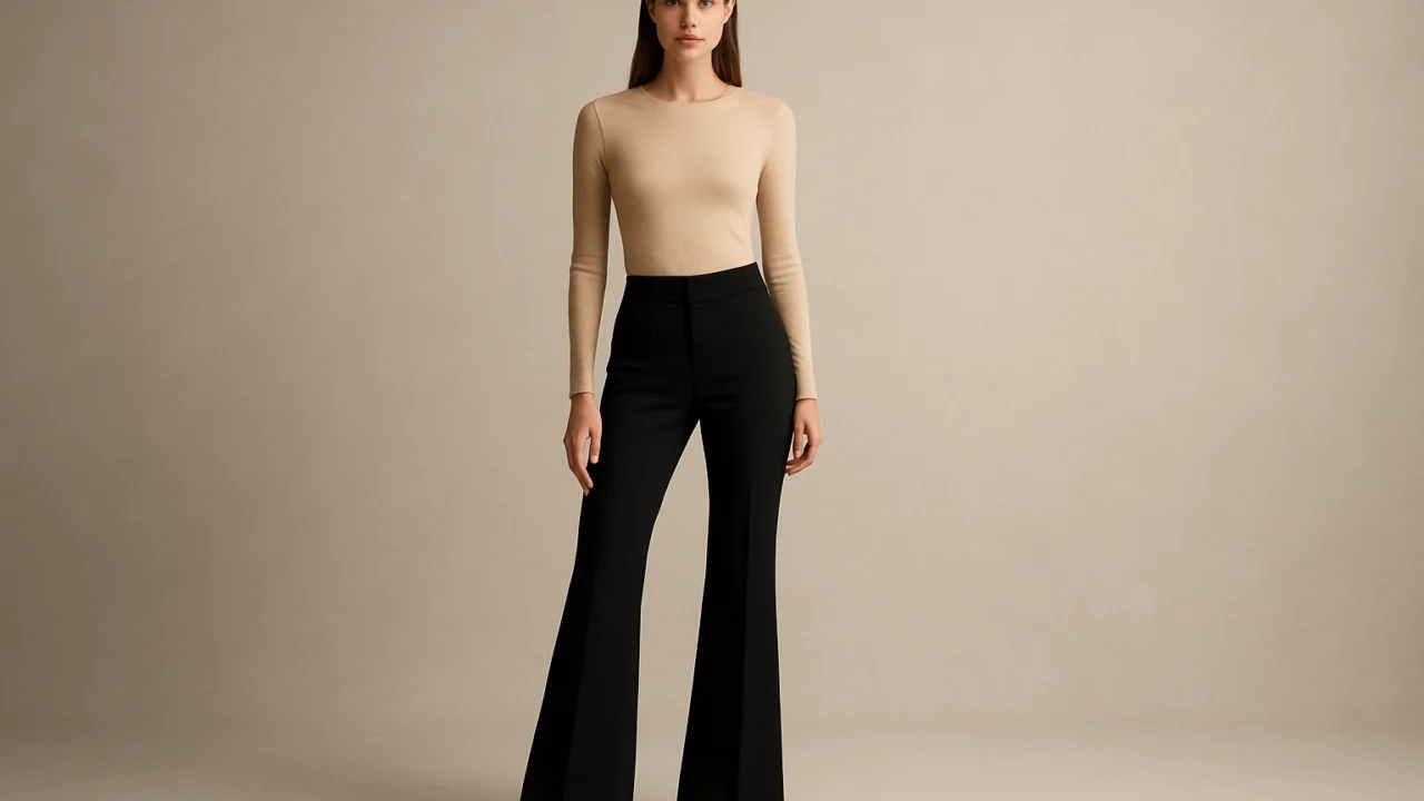 Trapez hlače visokog struka kao ključni modni trend 2024. godine