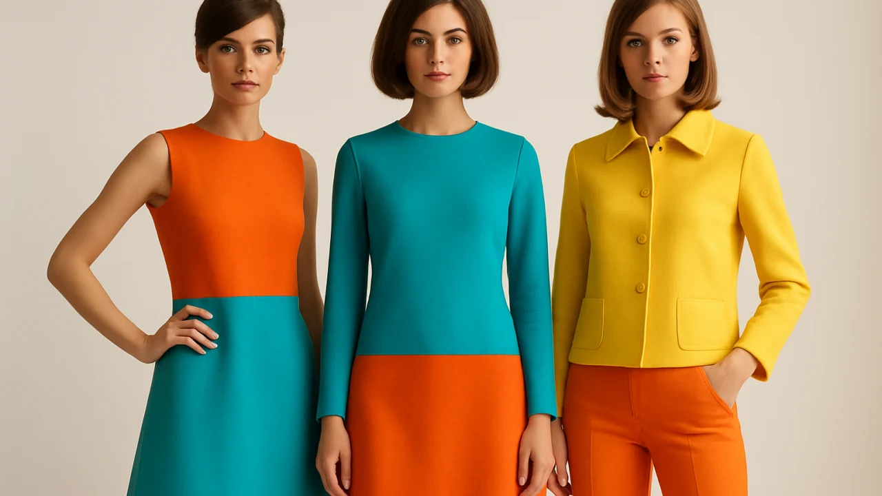 Modni trendovi 2024 inspirirani šezdesetima s naglašenim jarkim bojama