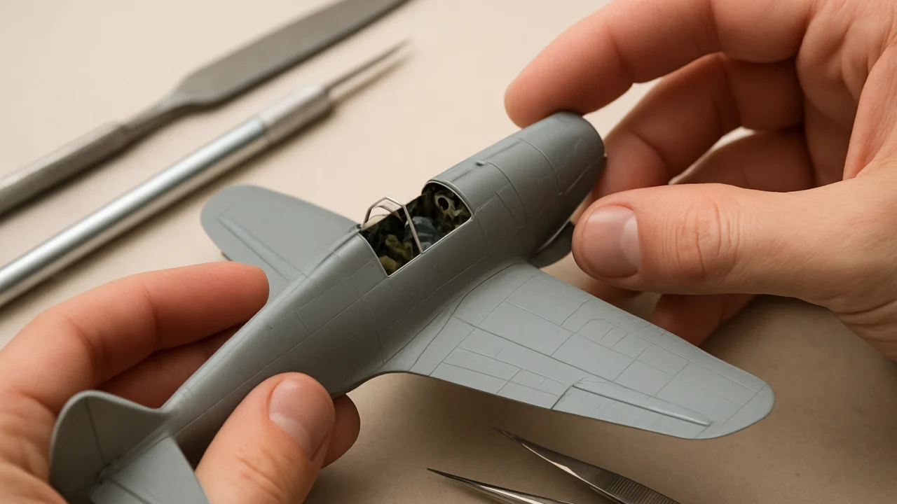 Strpljenje i preciznost u izradi makete zrakoplova
