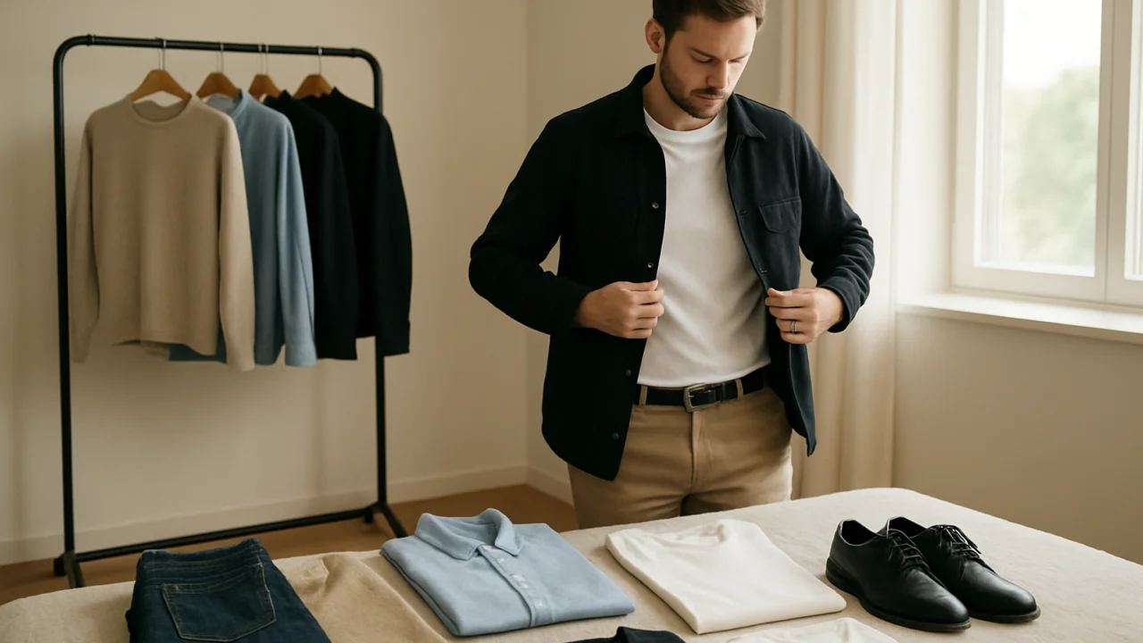 Funkcionalna i modularna muška garderoba za budućnost