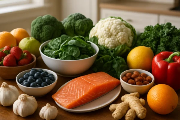 Najbolje namirnice za jačanje imuniteta na stolu u kuhinji