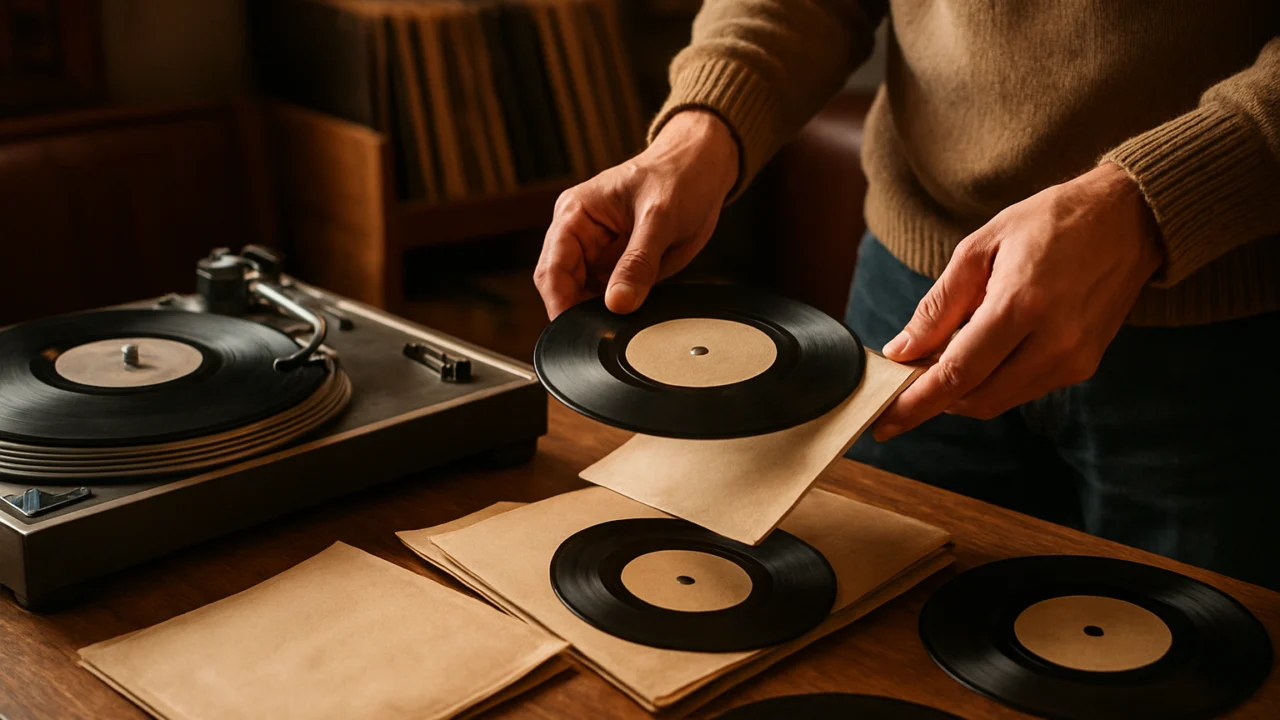 DJ s rijetkim vinilnim pločama Northern Soul glazbe