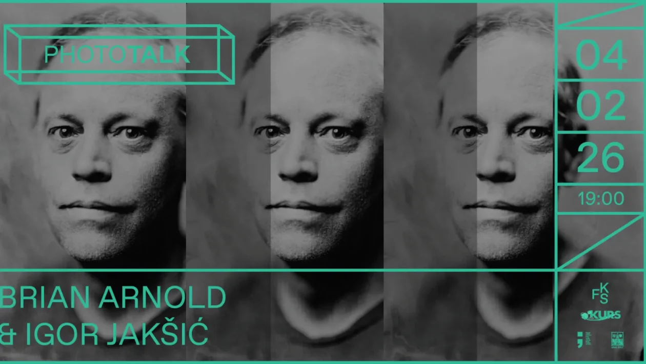 Brian Arnold tijekom photo talka u Fotoklubu Split