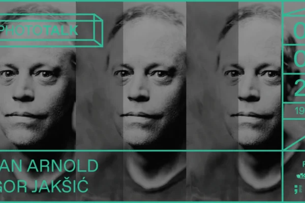 Brian Arnold tijekom photo talka u Fotoklubu Split