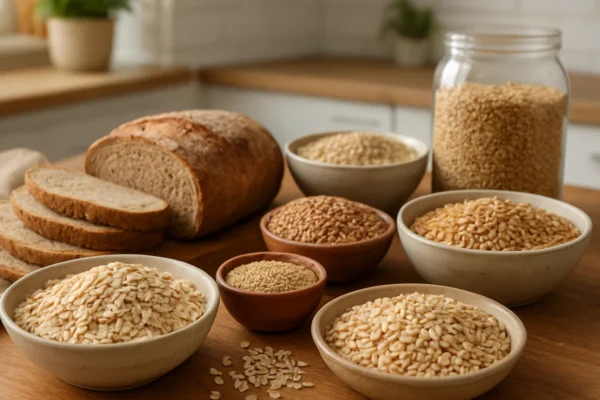 Različite cjelovite žitarice kao temelj zdrave prehrane
