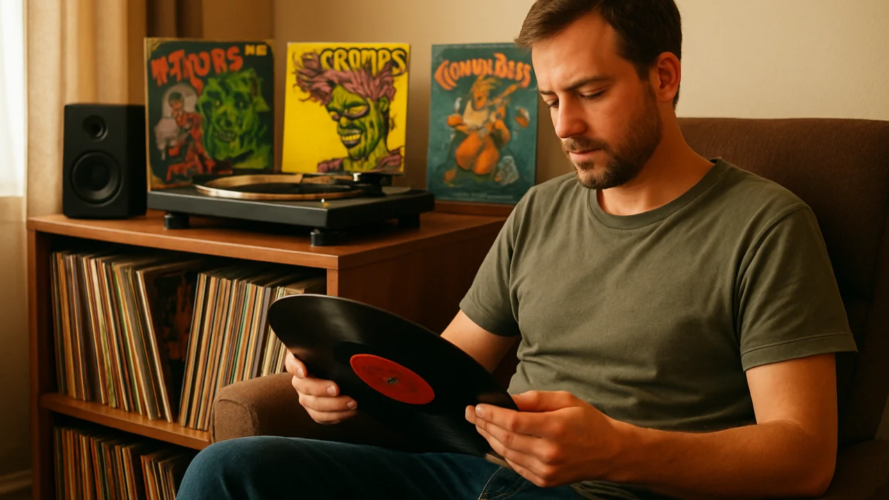 Slušanje psychobilly glazbe na vinilu kao ulazak u subkulturu