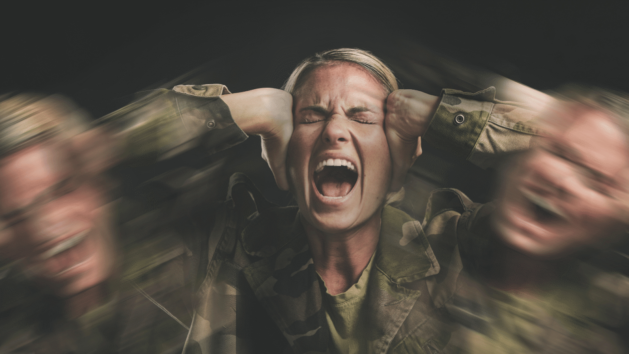 Primjer automatske stresne reakcije kod PTSP-a u svakodnevnoj situaciji