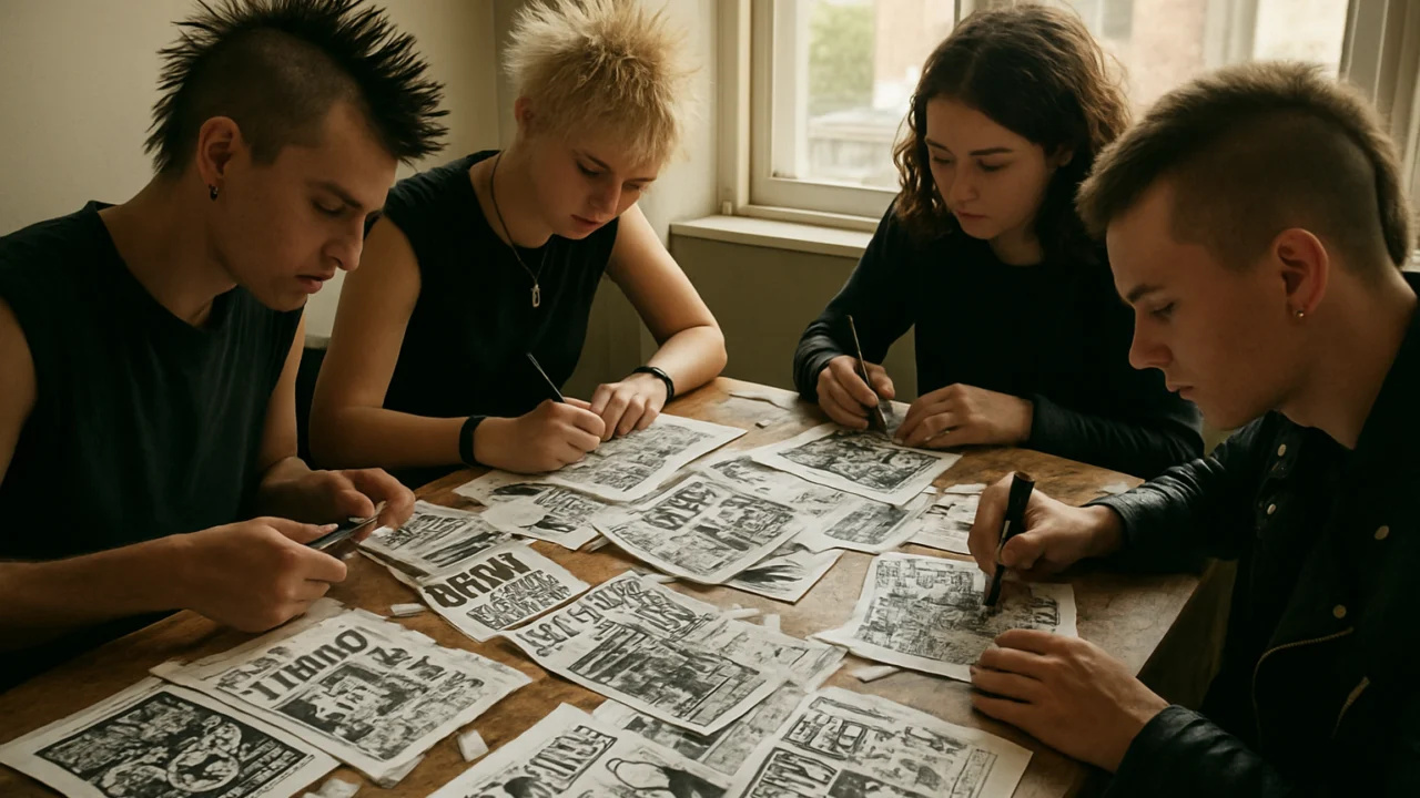 Izrada punk fanzina kao praktičan oblik djelovanja i izražavanja