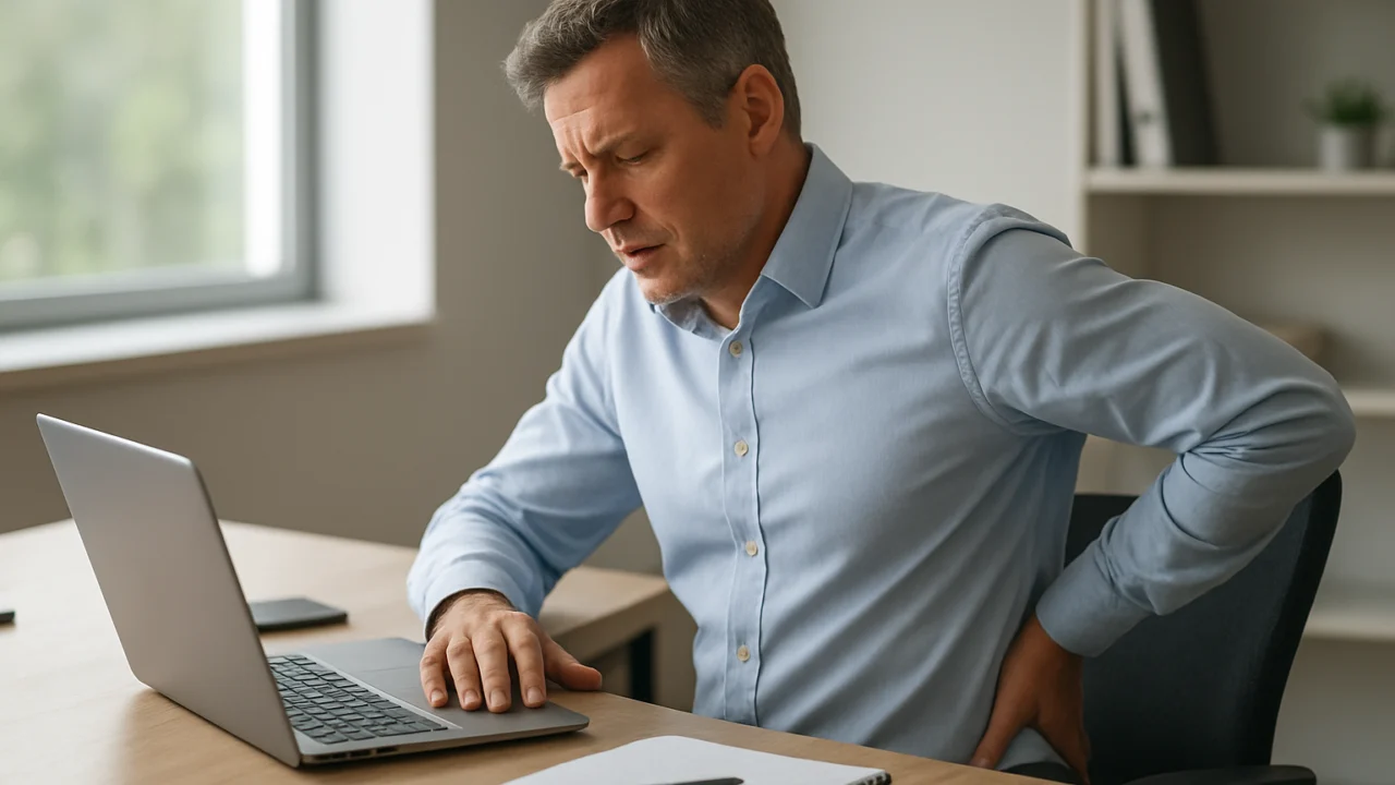 Bol u leđima kod sjedećeg načina života i dugotrajnog rada