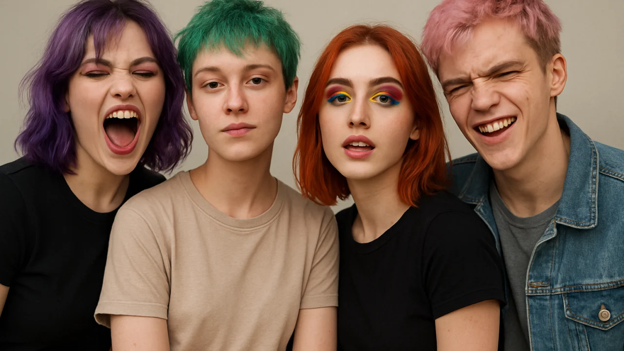 Autentično emocionalno izražavanje scene subkulture