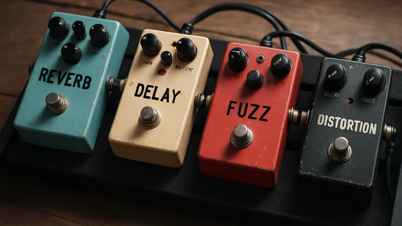 Gitarski efekti i pedale karakteristične za shoegaze zvuk