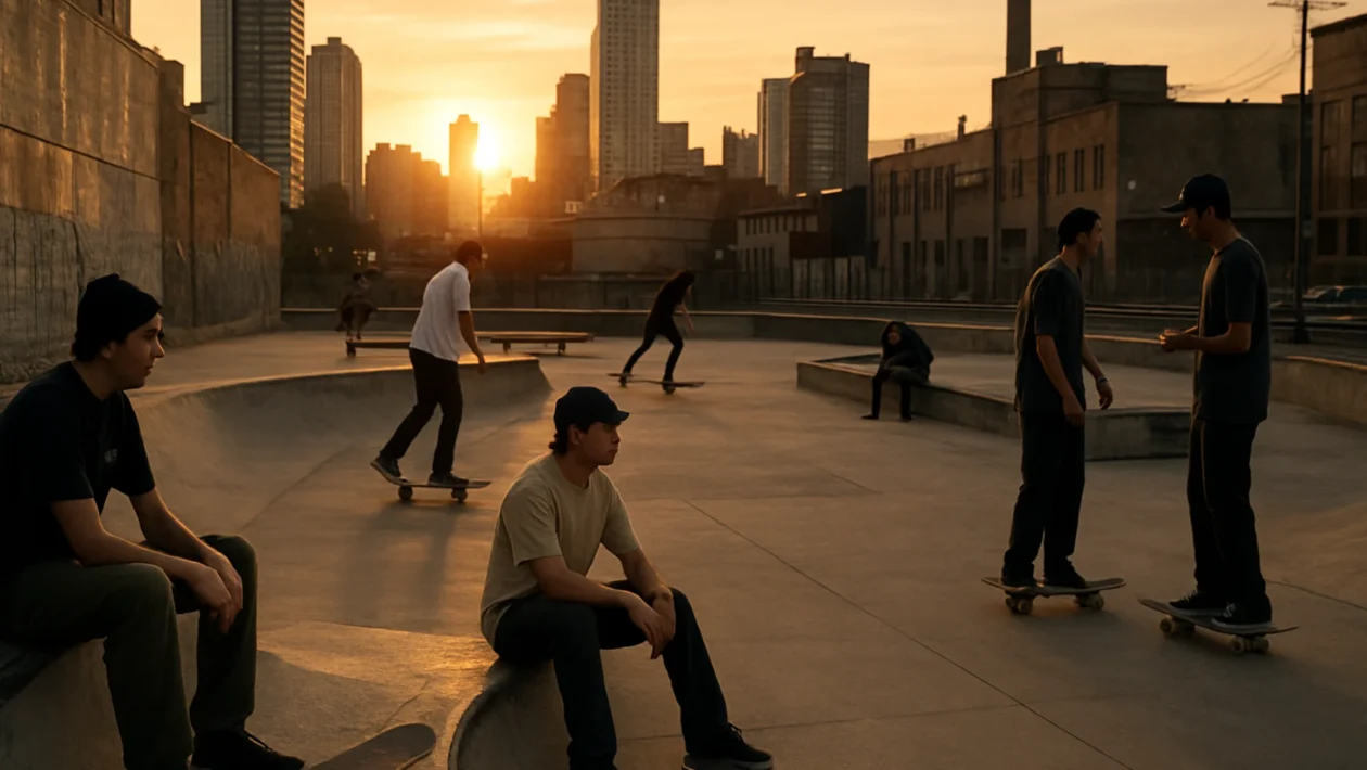 Skater subkultura u urbanom okruženju, skateboarderi kao način života