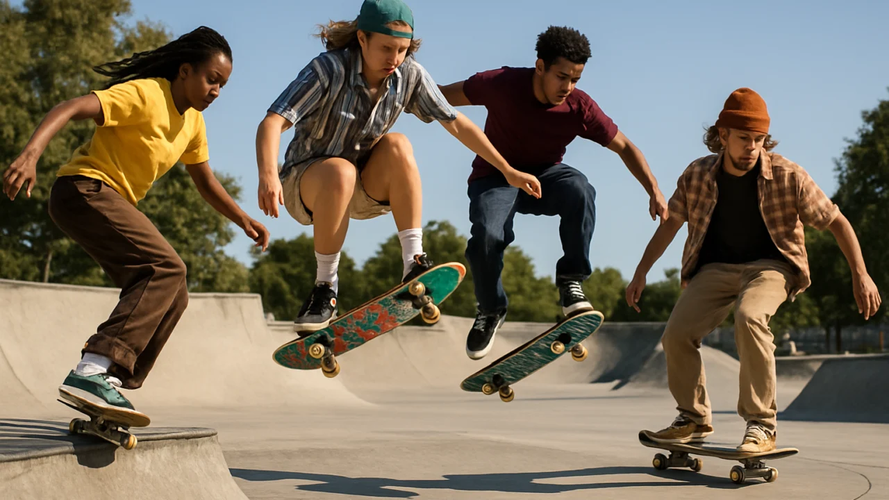 Različiti stilovi vožnje u skater subkulturi bez pravila