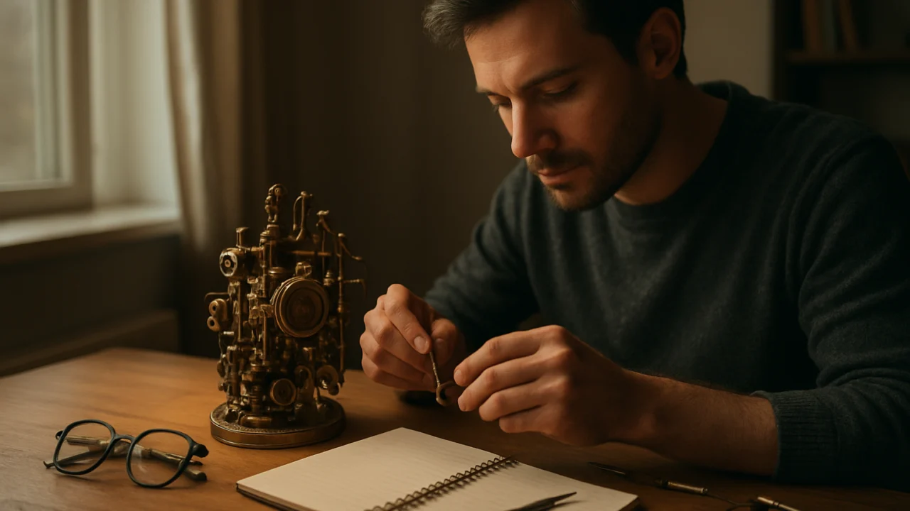 Redoviti rad na steampunk projektu kao kreativna navika