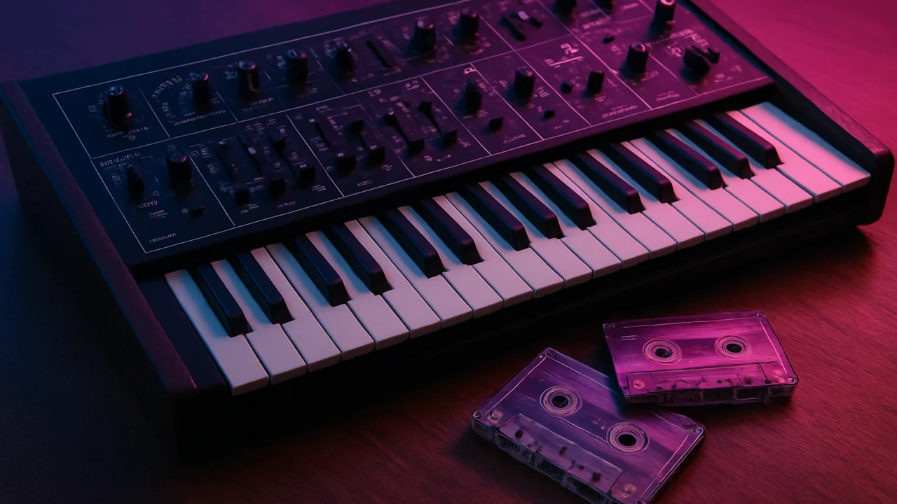 Analogni sintetizator i retro oprema kao ključni simboli synthwave estetike